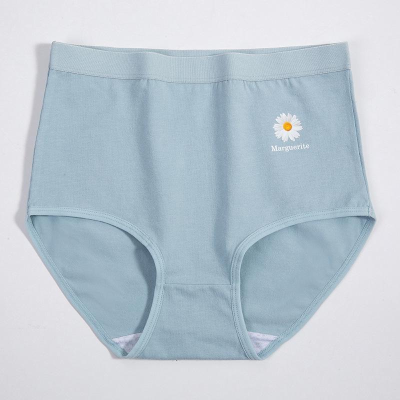 High-Waisted Pure Cotton Tummy-Control Panties for Women 200 lbs+ - Hip-Lifting Triangle Design