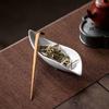 Chaze Ceramic Household Kung Fu Tea Set Appreciation Tea Awakening Tea Tea Set Tea Ceremony Accessories Creative Tea Divider