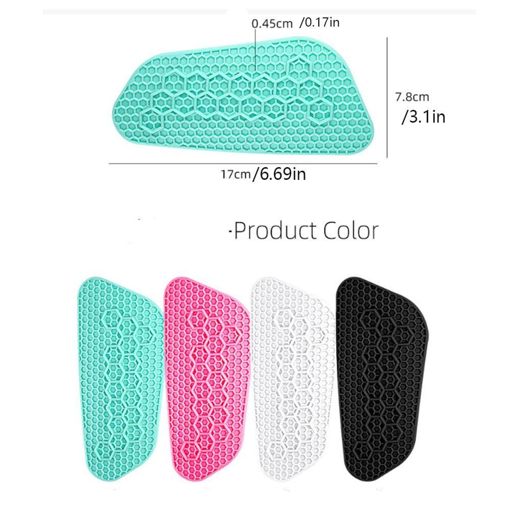 1 Pair Wear-resistant Silicone Football Shin Pad Football Protectors Pad Soccer Training