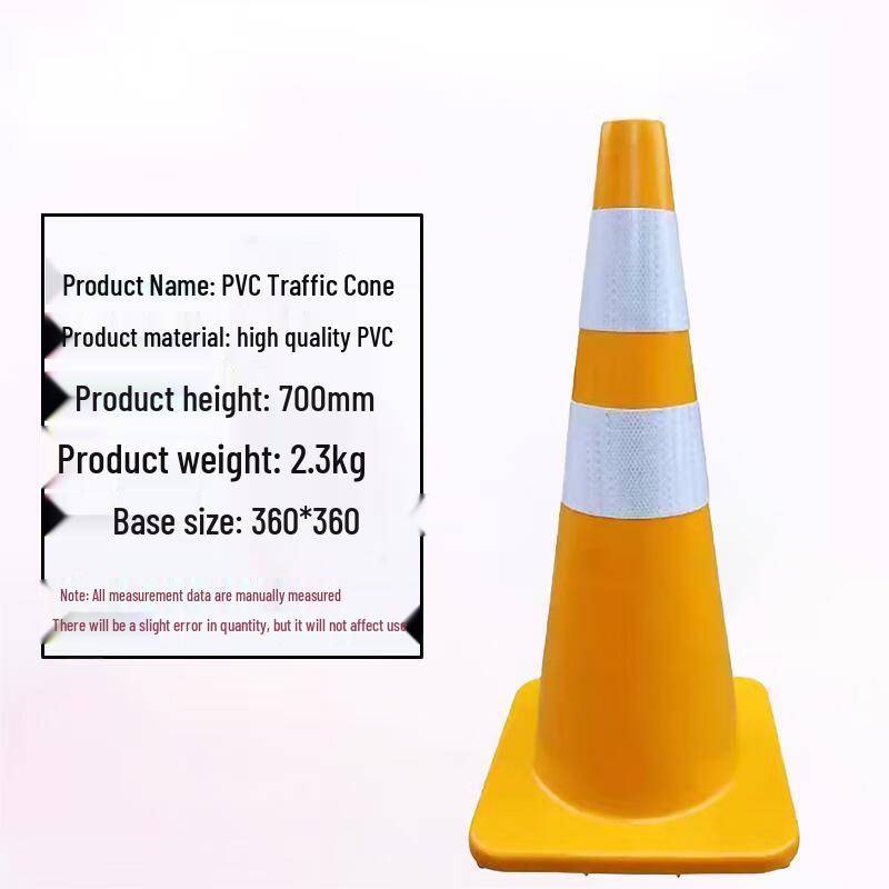 PVC Traffic Cone 70cm