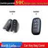 Authentic Leather Key Case for PERODUA Bezza Car Buckle Cover