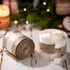 5m Christmas Decorations High-end European-style Ribbon Gold Ribbon Atmosphere Layout Decoration Mesh Ribbon