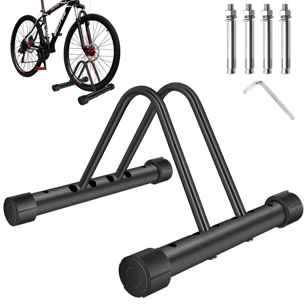 Athvcht Bicycle Road Bike Cycle Parking Adjustable Balance Road Electric Bike Bike Scratch Easy Bike Anchor Bolt Fixation Carbon Anti-Tip Stand,