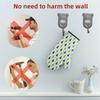 5/8PCS Bear Shape Self-adhesive Hook Stainless Steel Door Behind Hook High Quality Sticky Hook  Home