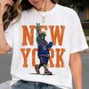 Jalen Brunson 2026 Knicks Pallacanestro Poster Divertente Stampa Grafica Maglietta Uomo Donna Cotone Abbigliamento Y2K Moda Girocollo Manica Corta Estiva Nuova T-shirt