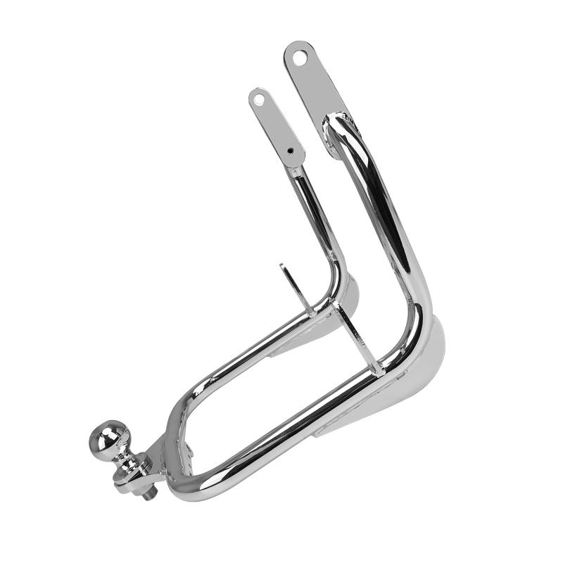Motorcycle Chrome Trailer Tow Hitch Receiver For Harley Touring Electra Road King CVO Street Glide Road Glide 2009-2023