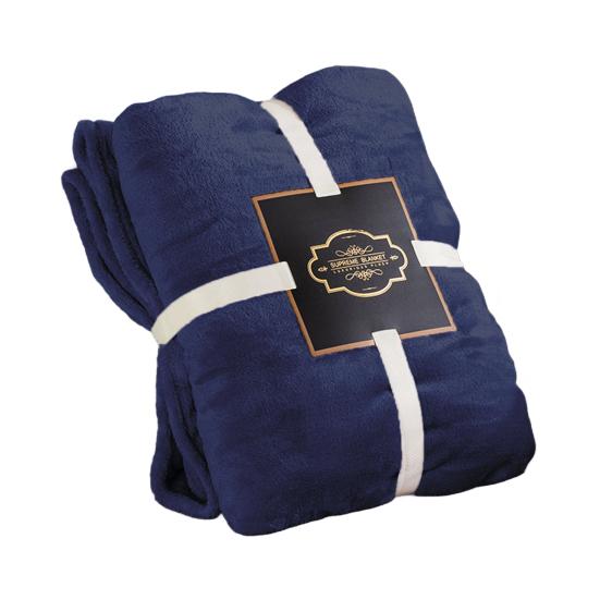 Flannel Blanket Thickened Double-sided Fluff Plush Solid Color Office Nap Dormitory Home Bed