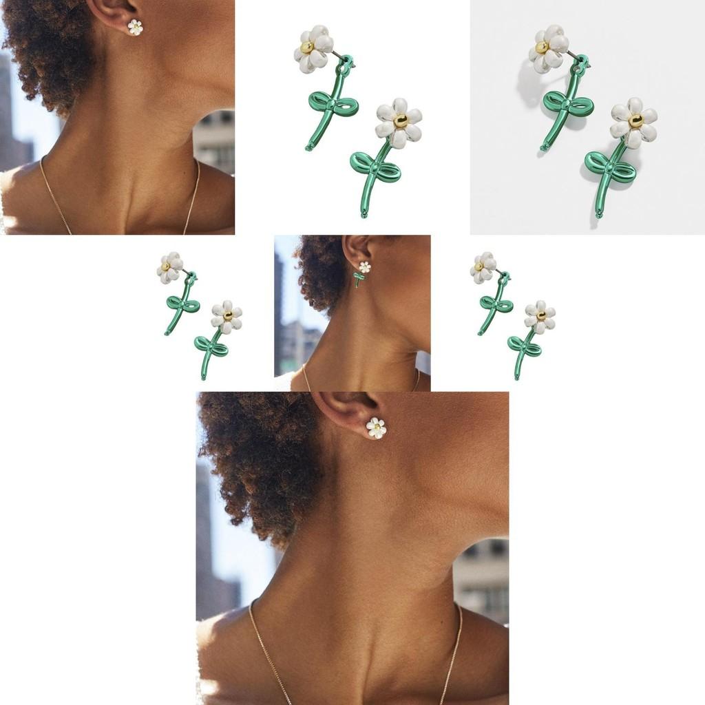 Trendy Autumn 2021 Floral Earrings For Women Creative And Elegant Alloy Design