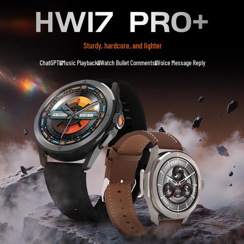 2026 HW17PRO+ Smart Watch with Bluetooth Calling & Heart Rate Monitoring