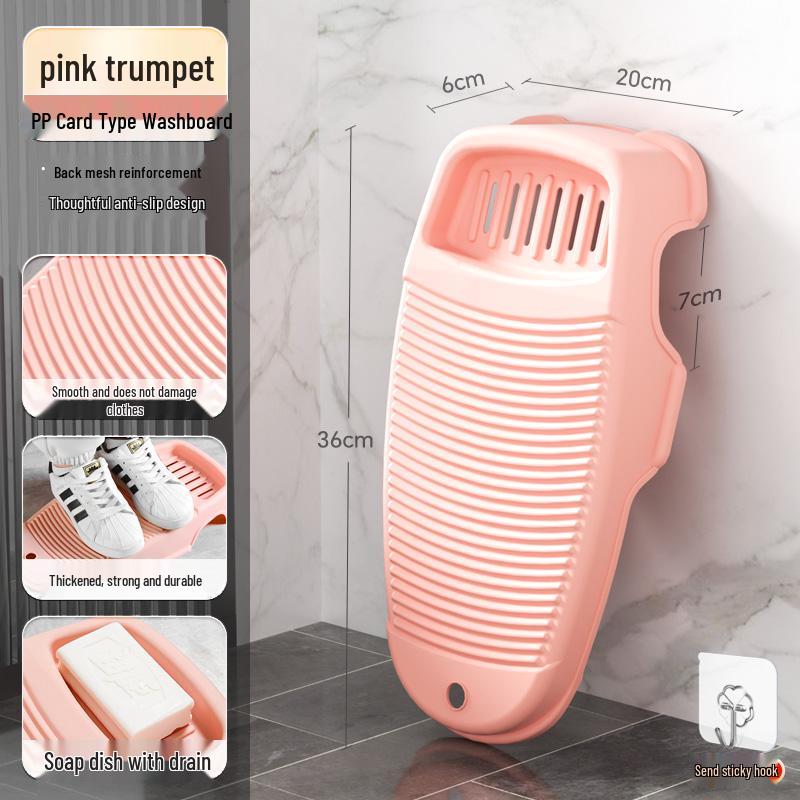 Compact Non-slip Washboard for Small Laundry Tasks