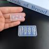 3D Relief Egg Flower Nail Art Silicone Mold,Floral Petal Design Nail Art Carving Template 3Pcs/Set