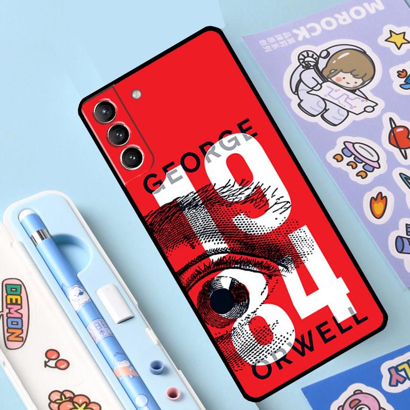 1984 George Orwell Cover For Samsung Galaxy S23 S21 FE S20 FE S22 Plus Note 20 Ultra Note 10 S8 S9 S10 Plus Case