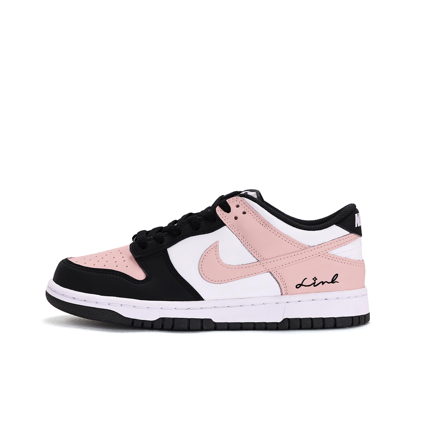 

Nike Dunk Coverage Slip Resistant Low top Skateboard Shoes Women s Black Pink CW1590-100(Team-) 36.5