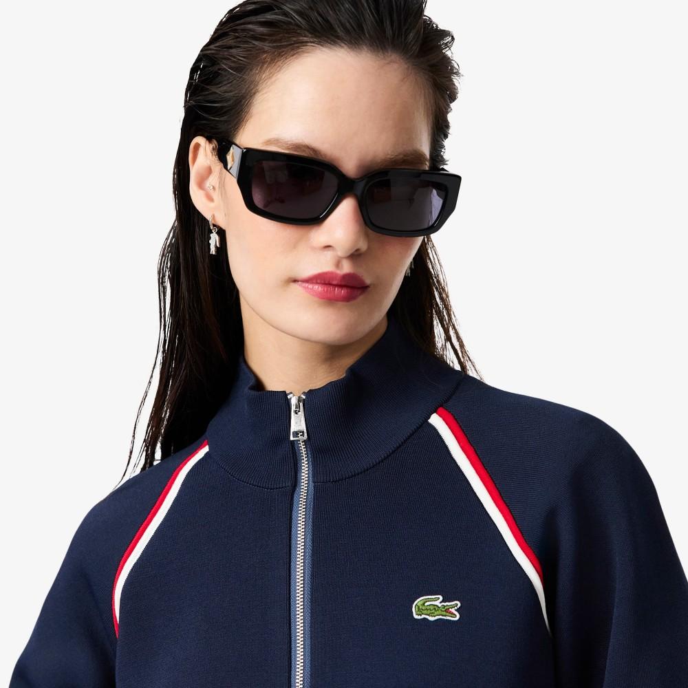 Lacoste Women's Double-Face Zip-Up Sweater AF0243-55NJ7E