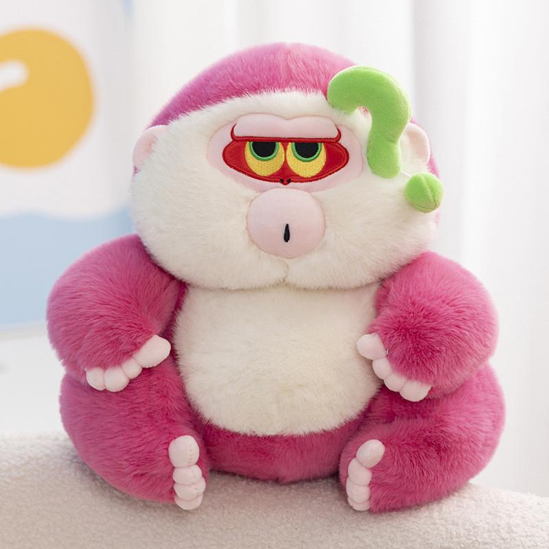 Adorable Soft Plush Monkey Doll With Various Cute Designs Available In Multiple Sizes