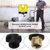 Pressure Washer Gun Adapter with M22 Quick Connect Male Fitting Compatible with Karcher K2 K3 K4 K5 K6 K7 High Pressure Washer