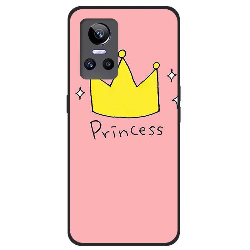 For Realme GT Neo 2 5G Case TPU Silicone Soft Cartoon Clear Case for Realme GT Neo 2 3 Neo3 Phone Cover Neo2T Transparent Coque
