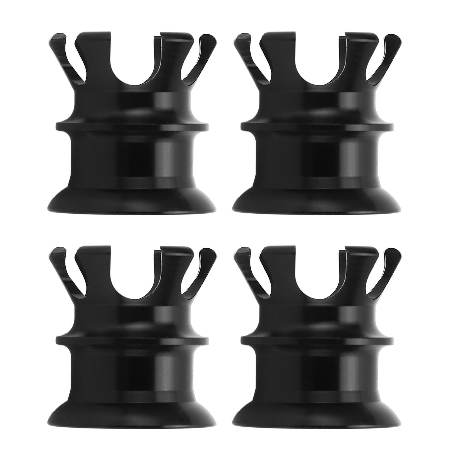 

4 Pcs Motorcycle Plug Crown Screw Nut Aluminium Alloy Head Topper for Cam Big 1340