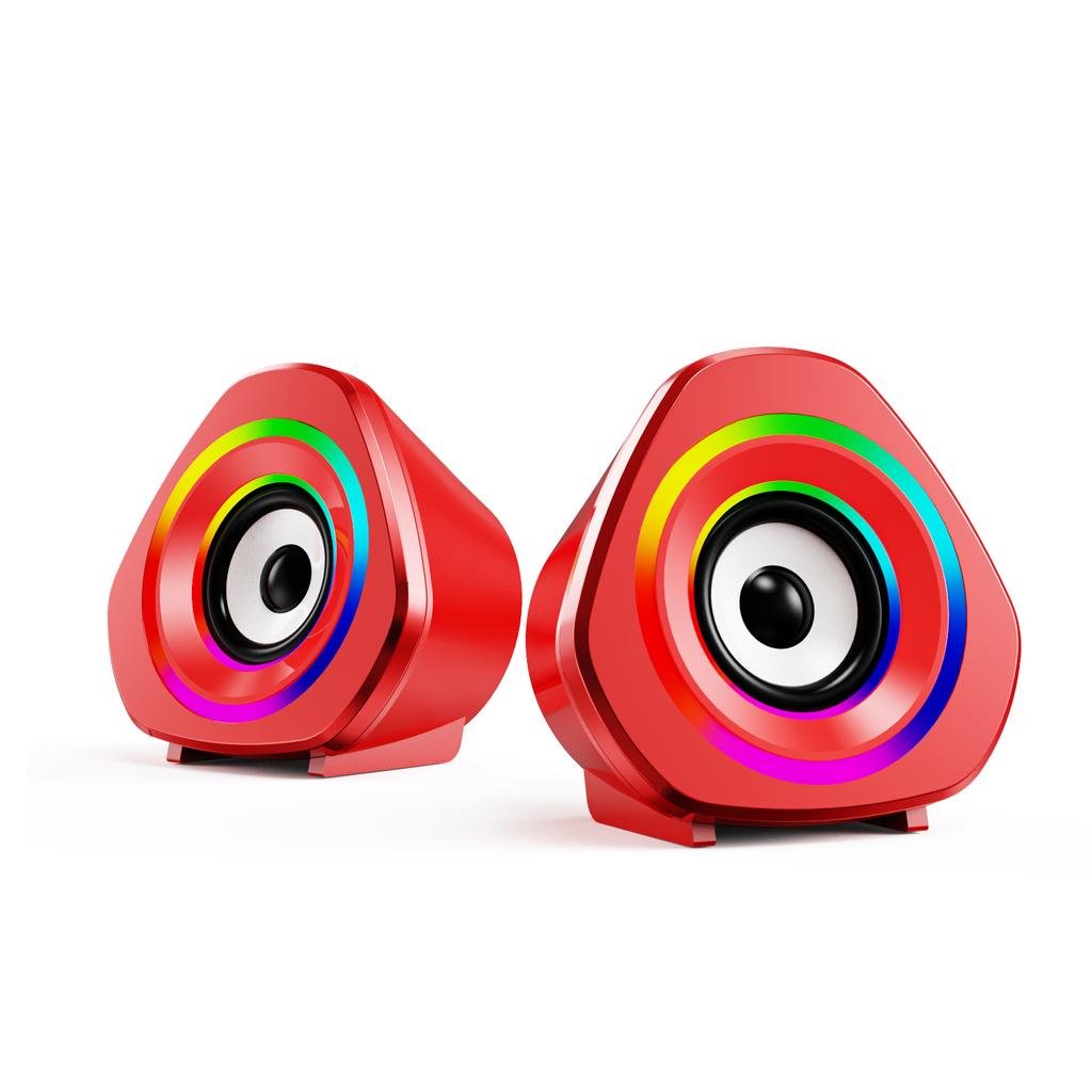 SADA Home Speaker Set Desktop PC Computer Speakers 3.5mm Wired Laptop Speakers USB Powered Sound