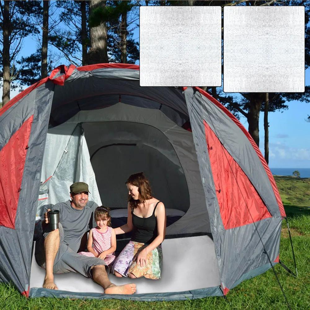 2*2m Camping Double-sided Aluminum Film  Mat Picnic Mat Outdoor Portable Sleeping Mat Cloth Tent Home Picnic Mat