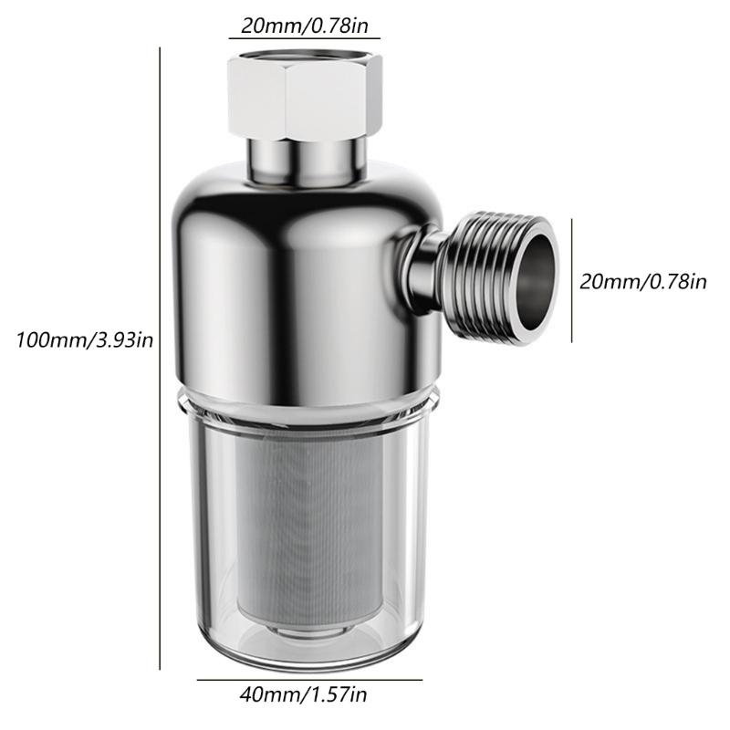 Maintenance Without Water Heaters Pre Filtrations System High Flows Rate Strong Water Heaters Inlet Filter for Household