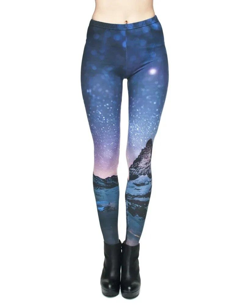 Sexy Women Sporty Legging Printing Fitness Sportswear Fashion Slim High Waist Gym Woman Pants Yoga Clothing Trousers 29650