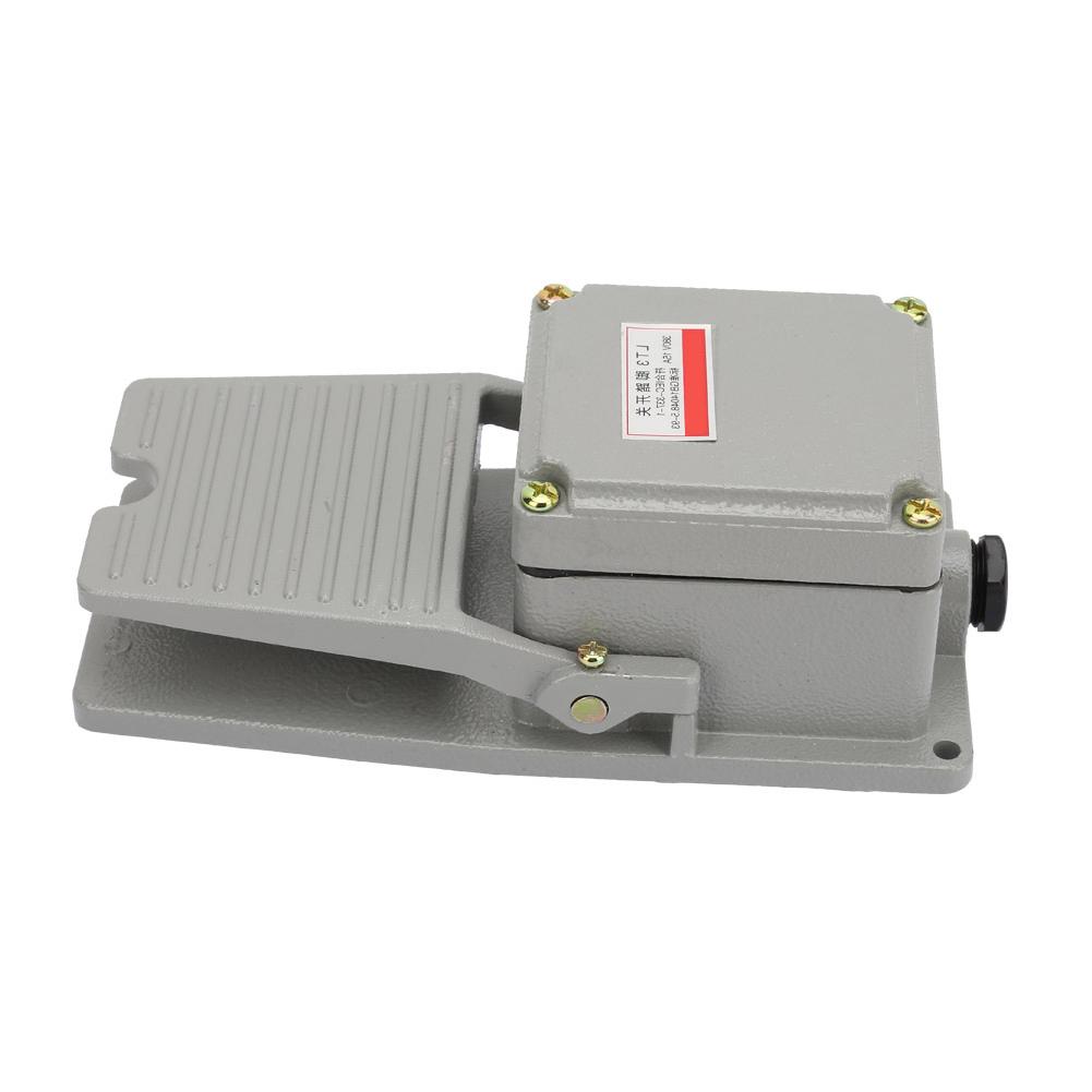 Controllo a Pedale Pedale a Piede Piede Guscio in Alluminio Antiscivolo Pedale Momentaneo Contatti d'Argento Pedale LT3 LT3