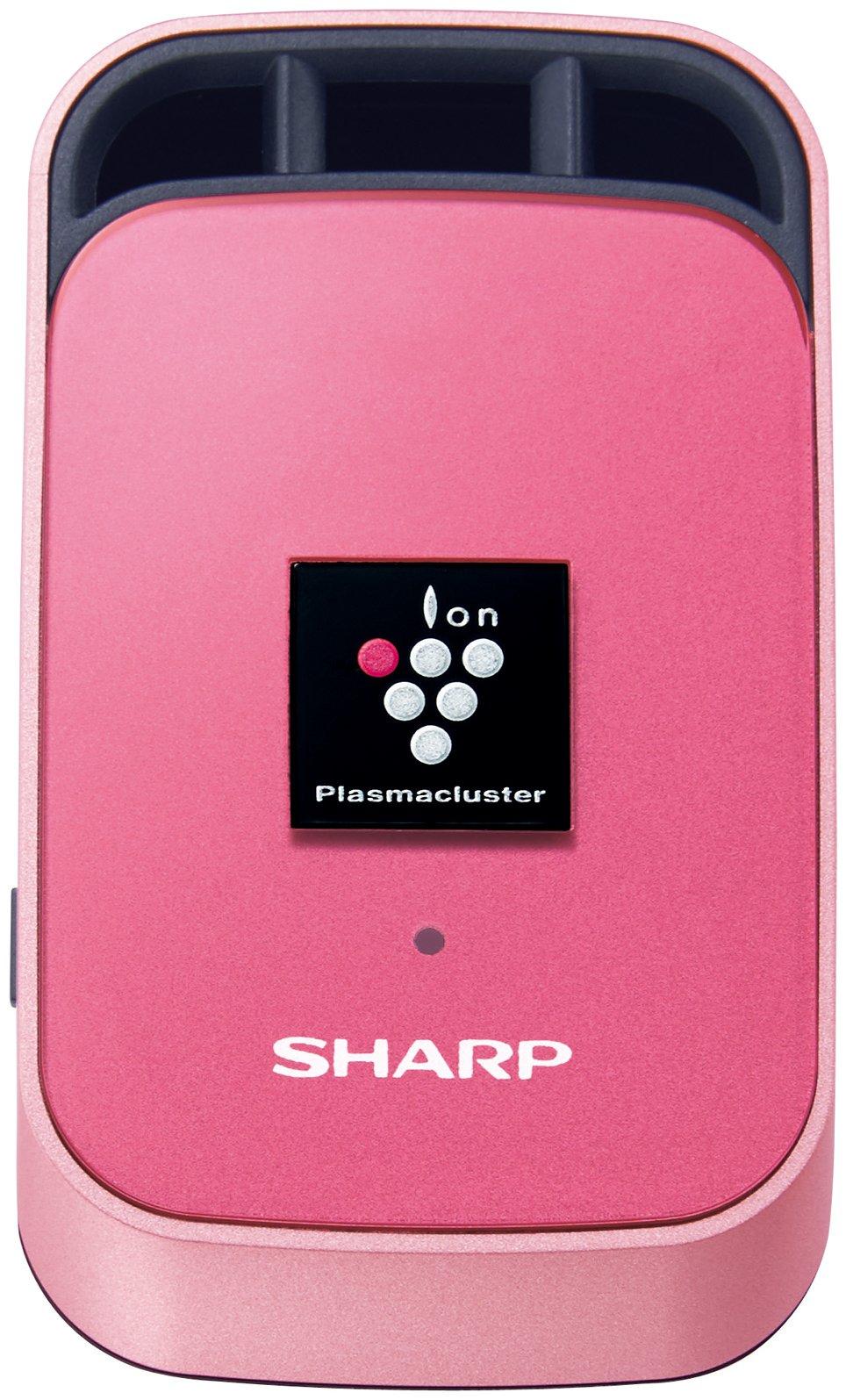 Генератор ионов Sharp, оснащенный плазменным кластером для использования в автомобиле, розовый IG-GC1-P