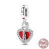 New In Copper Charm Pendants Bead Fits Genuine Bracelets Necklaces DoItYourself Woman Jewellery Gifts For Women Friend