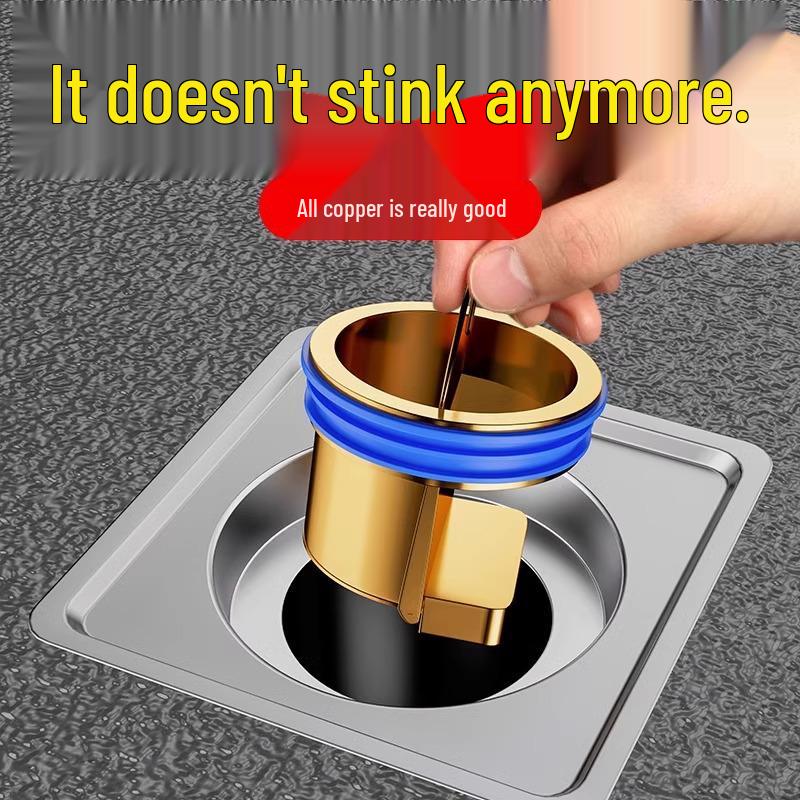 Universeller Bodenablauf Geruchsblocker & Filterabdeckung für Badezimmerrohre