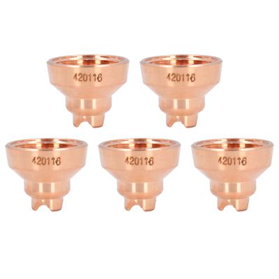 5 PZ Consumabili Scudo Punta Ottone Scudo per Torcia da Taglio a Saldatura Manuale PMX 30XP Consumabili