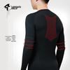 Lampaida Men's Long Sleeve Thermal Compression Cycling Suit
