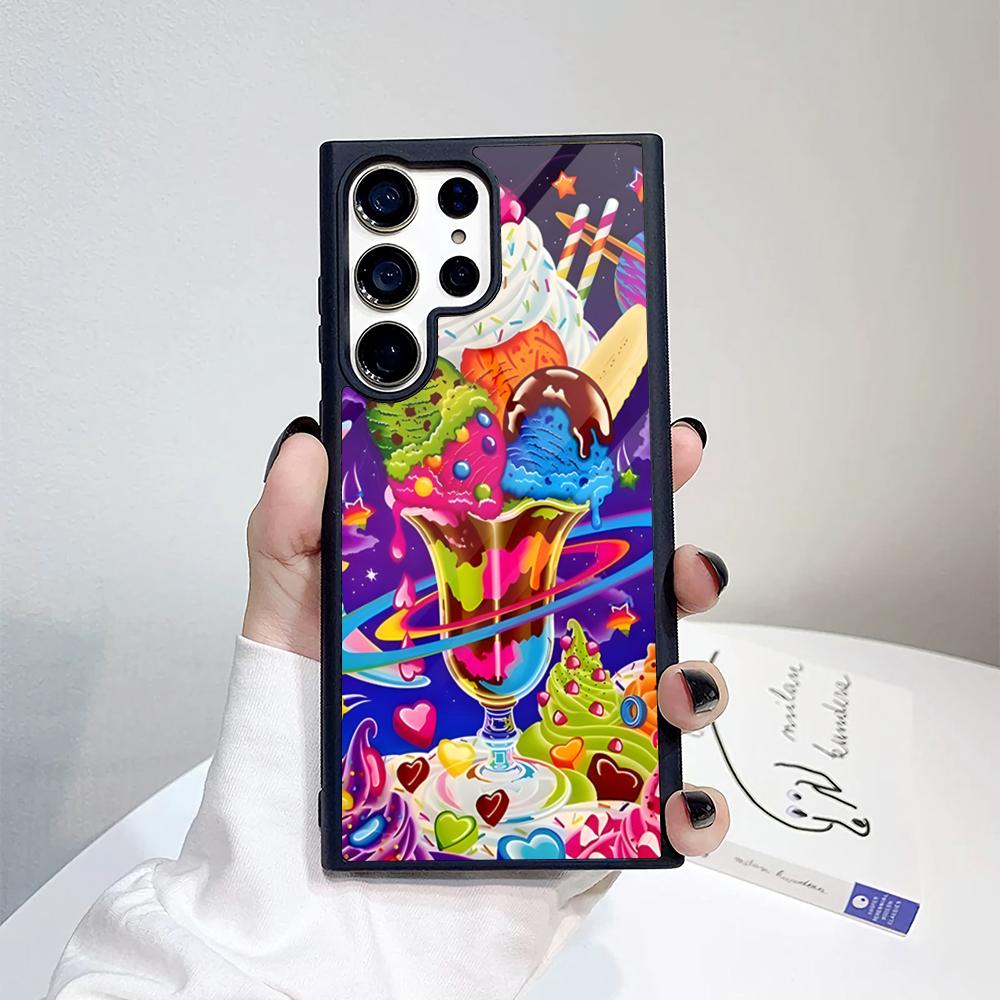 

Lisa Frank Phone Case For Samsung Galaxy S26 S25 S24 S23 S22 S21 S20 FE Edge Pro Plus Ultra PC+TPU Cover Galaxy S21plus 5G