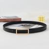 High-end Small Belt Women's Decorative Suit Pants Simple and Versatile Waist Belt Thin Belt