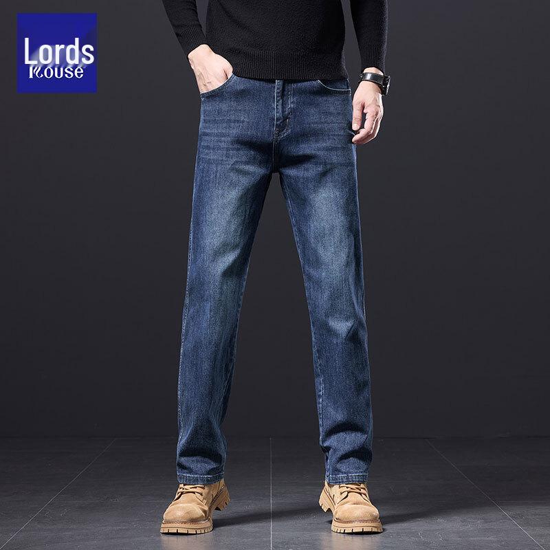 Luozi Premium Men's Stretch Straight-Leg Jeans - 2026 Autumn Collection