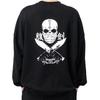 EIGHTVOLUME Ev Knuckle Blade Oversized Sweatshirt