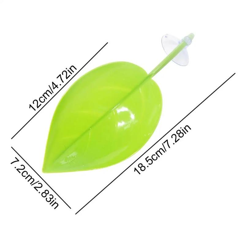 

Среда обитания лягушек Лист на присоске Территория для баскинга рептилий Терраса для отдыха Присоски Аксессуары для террариума Имитированные листья для гекконов