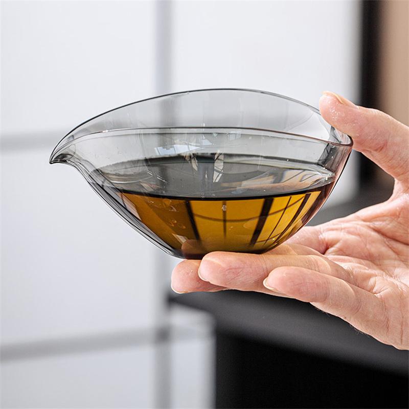 150ml Heat-resistant Glass Fair Cup Tea Pitcher Tea Divider Chahai Kung Fu Tea Ceremony Tea Cup Tea Set
