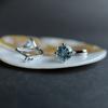 Серебряные серьги с натуральным топазом 4.513ct (2188223)