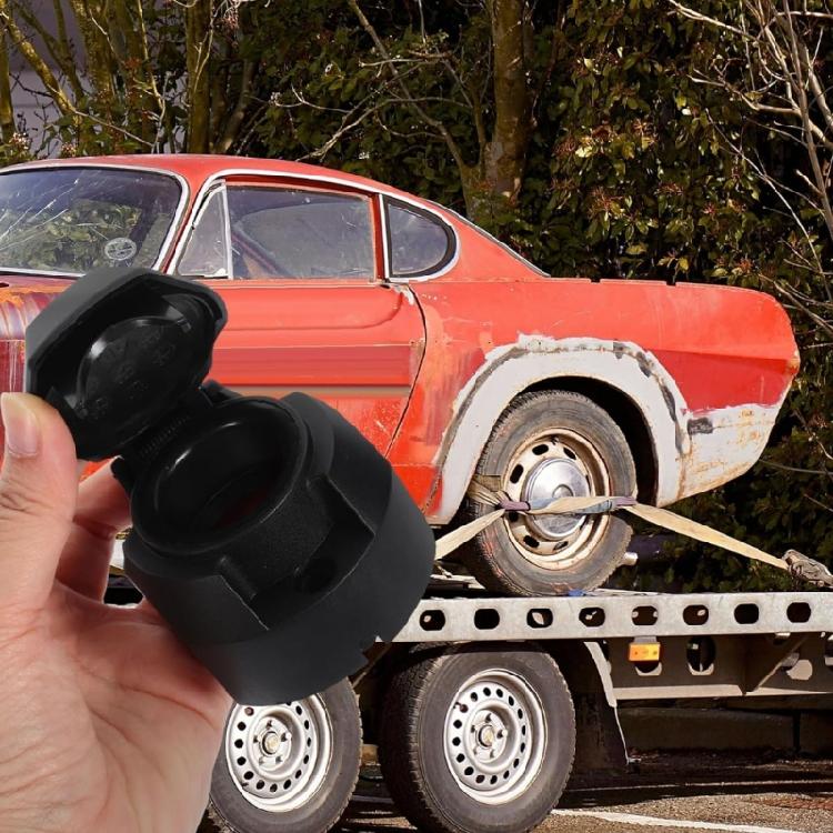 Lightweight 7 Pin Trailer Light Plug Wiring Harness for Convenient Storage & Portability Reliable Electrical Connection