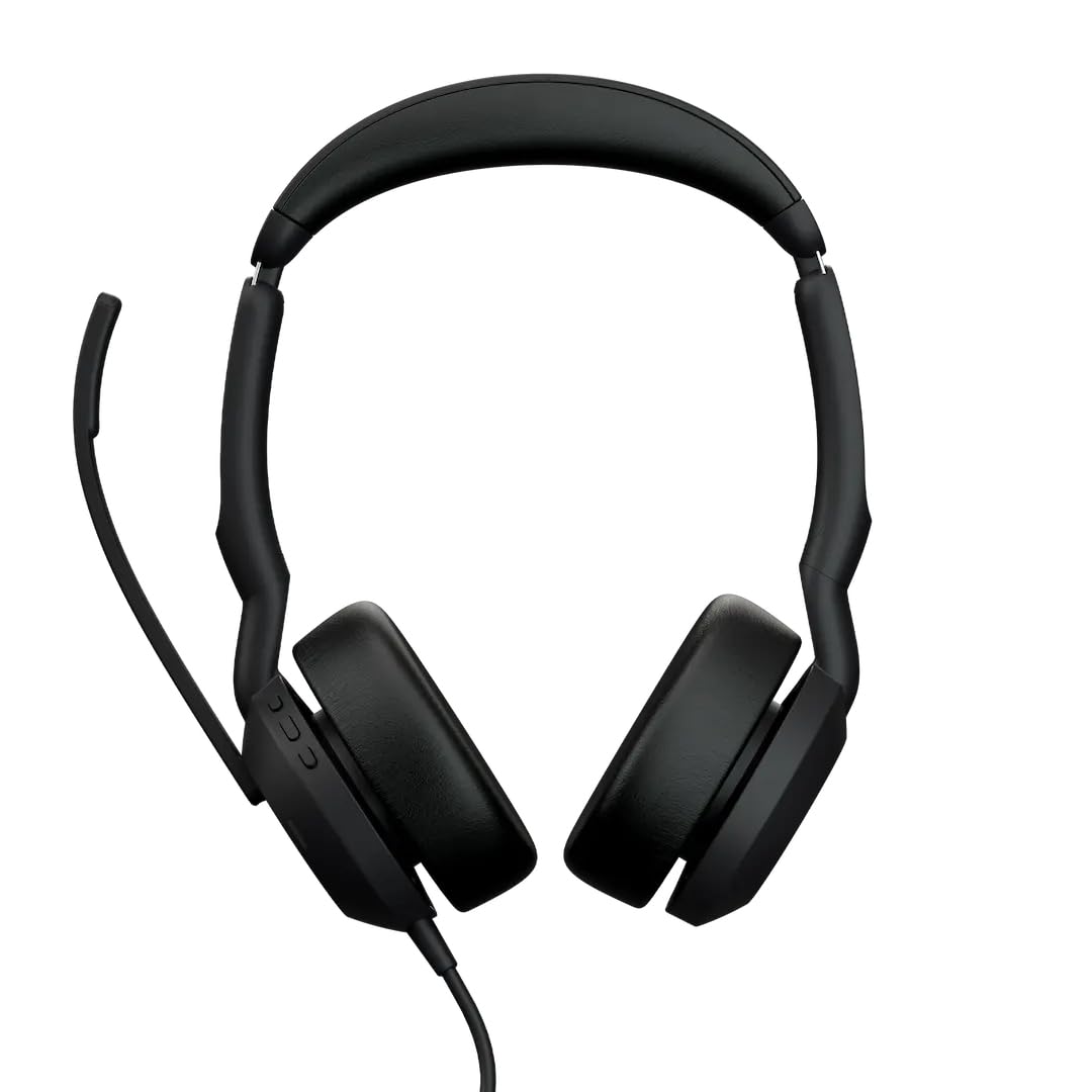 Jabra Evolve2 50 Stereo-Bluetooth Headset 4 Mikrofone, USB-C/A-Anschluss, MS Teams zertifiziert, Aktive Geräuschunterdrückung - Bild 8