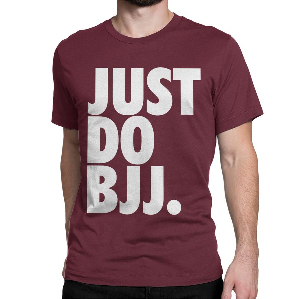 Just Do Bjj T Shirt for Men Women 100% Cotton Hipster T-Shirt Round Neck Brazilian Jiu Jitsu BJJ Tee Shirt Clothing Gift