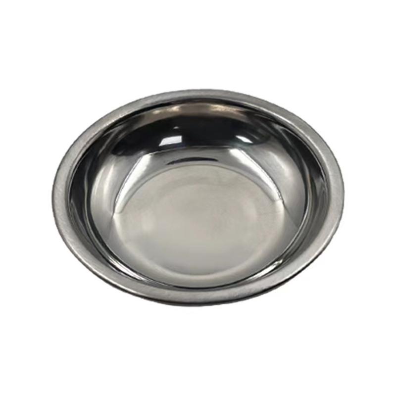 2Pieces Compact Stainless Steel Weighing Trays Dishes for Home and Kitchen Use for Precise Jewelry and Herb Measurements