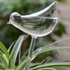 Fauler Wasserspender Imitation Glas Kunststoff Vogel Automatisch Garten Blumenliebhaber Reisen Tropfmaschine