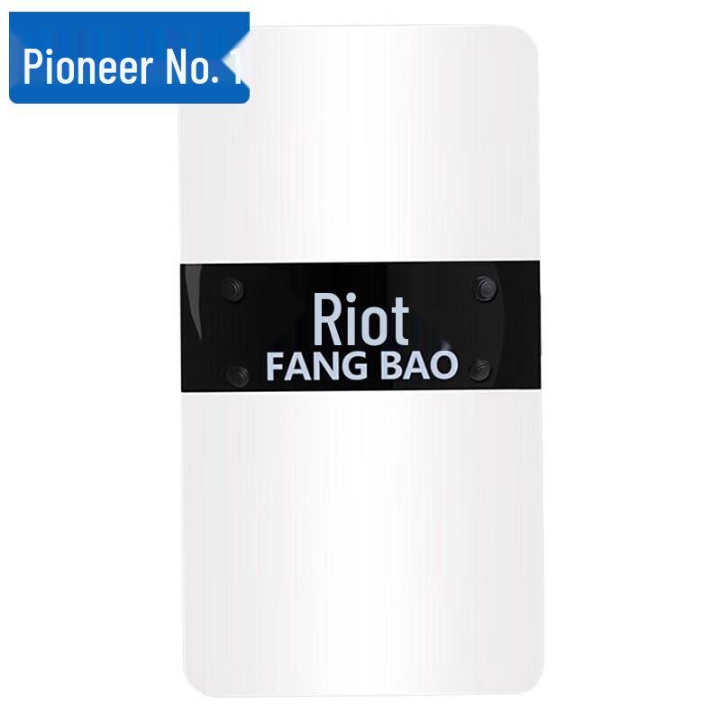 PC Transparent Anti-riot Square Shield