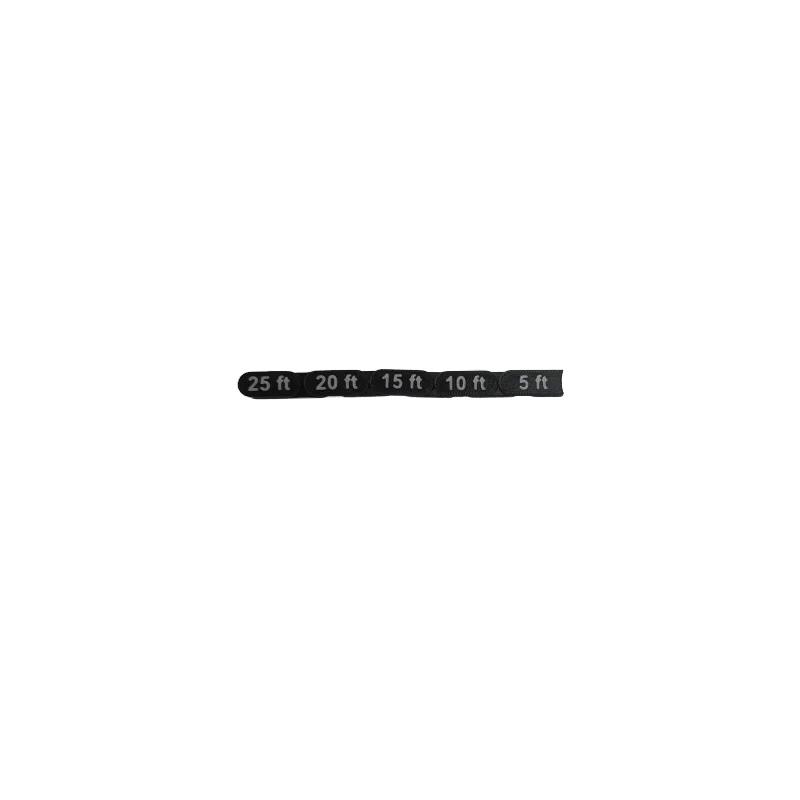 Flexible Chain Measuring Gauge for DND, Pathfinder & Wargaming Board Games Compatible Tool for Measuring Curves & Corners