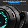 Headphones with Mic Gaming Headset USB Surround Sound Stereo for PC Mac, Laptop Game