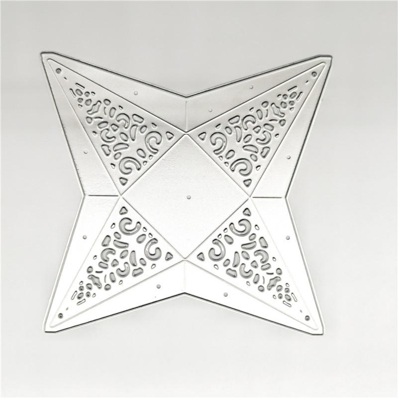 Paper Box Stencil Metal Cutting Dies Scrapbook Embossing DIY Decorative Paper Cutting Craft