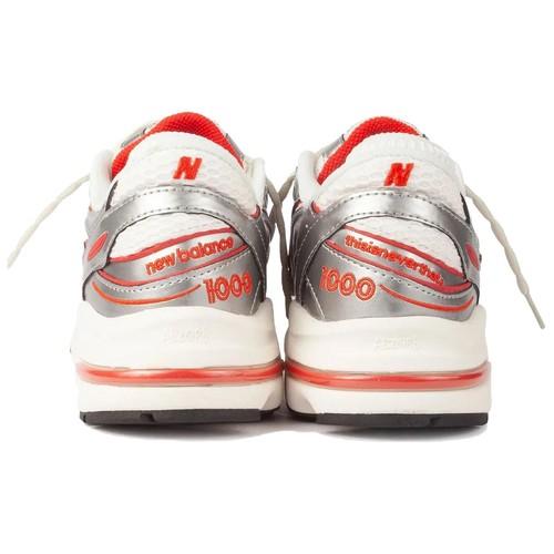 New Balance 1000 Thisisneverthat Metallic Silver Red - M1000TI