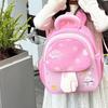 Cartoon Design 3D Mushroom Shape Backpack Lightweight Kindergarten Bookbag  Preschool Use